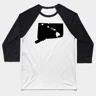 Connecticut and Hawai'i Roots by Hawaii Nei All Day Baseball T-Shirt